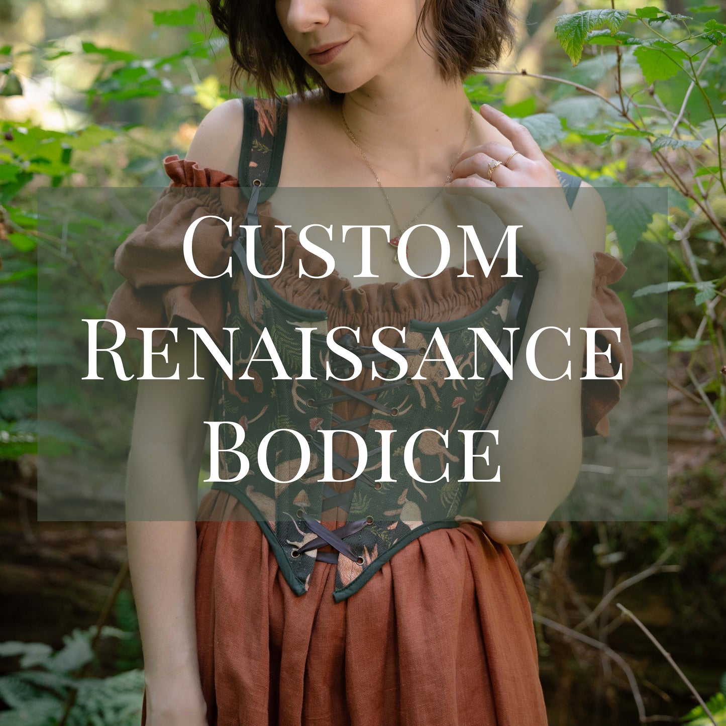 Custom Renaissance Bodice