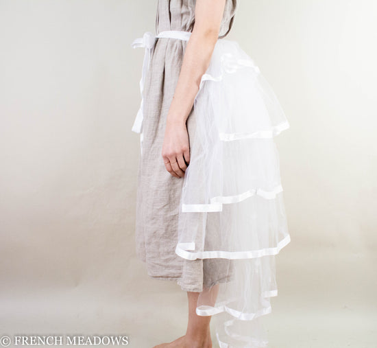 Ruffled Bustle Skirt