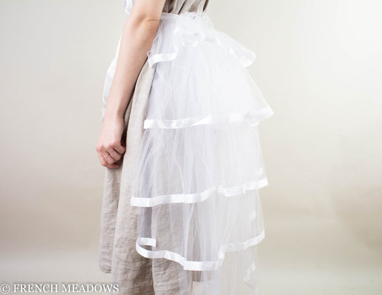 Ruffled Bustle Skirt