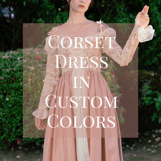 Corset Dress in Custom Colors