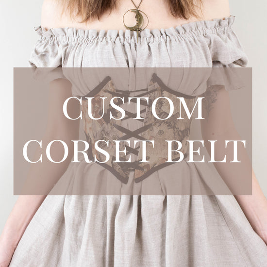 Corset Belt In Custom Color