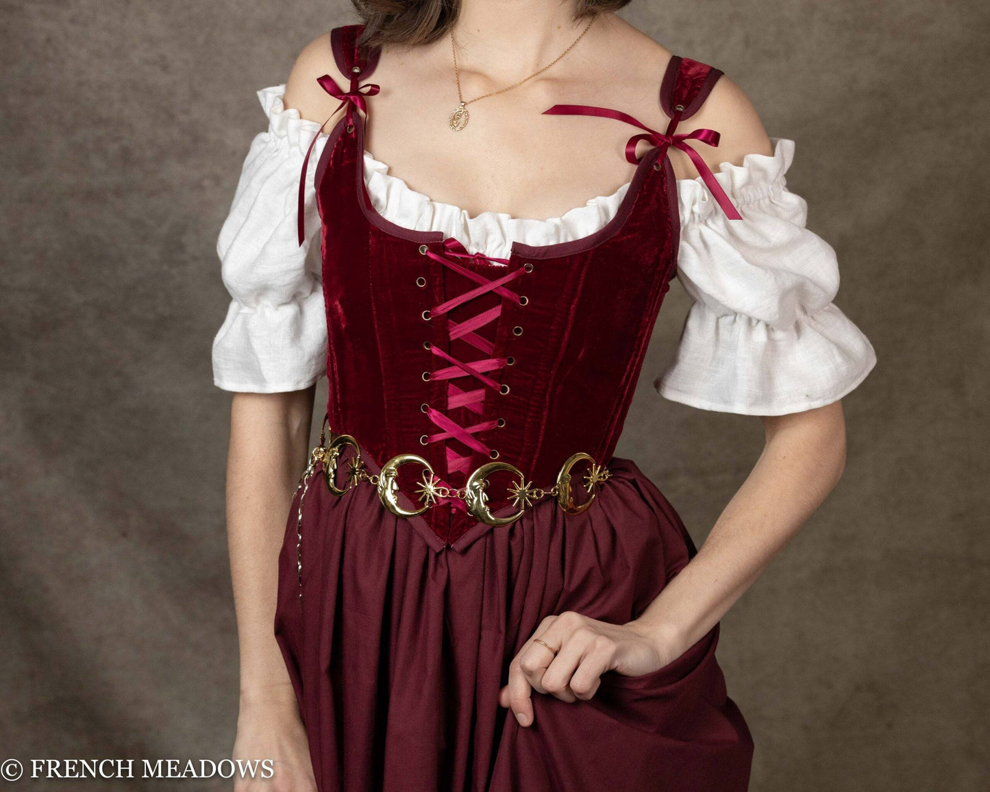 Short Sleeve Linen Chemise