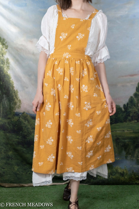 Sunflower Apron Dress