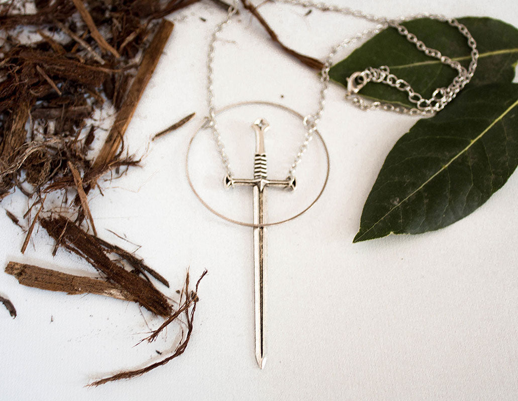 Silver Tarot Necklace