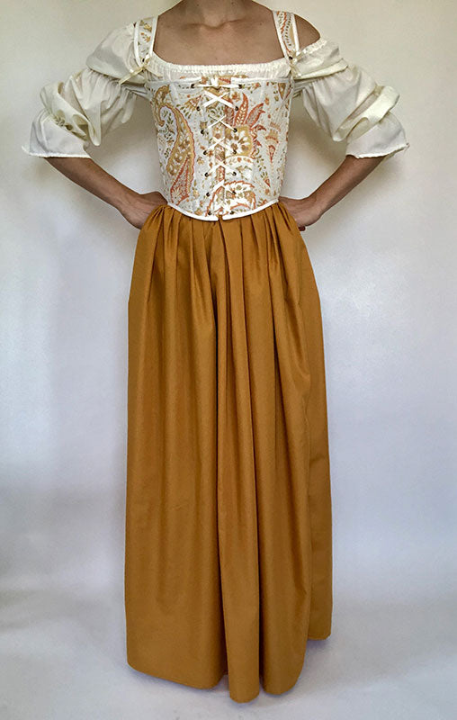 Golden Yellow Renaissance Skirt